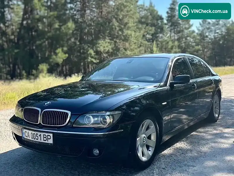 BMW 7 Series 2007, фото з оголошення 1 з 20, VIN WBAHN61020DT54856