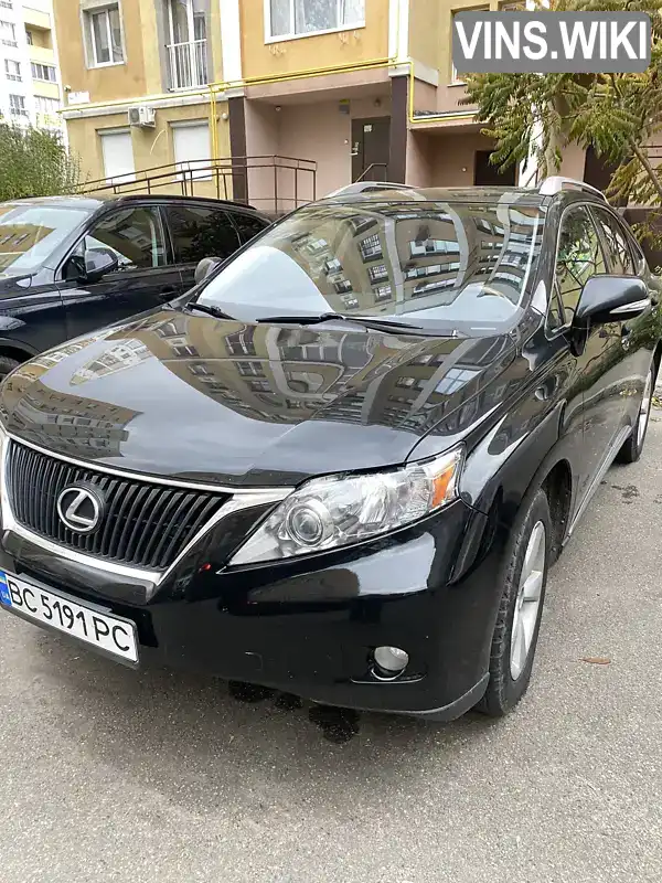 Lexus RX 2010, фото з оголошення 1 з 9, VIN 2T2BK1BA6BC086398