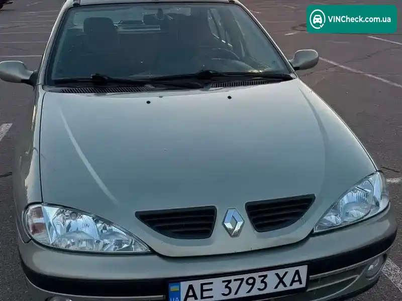 Renault Megane 2002, фото з оголошення 1 з 20, VIN VF1LA0W0E26364944