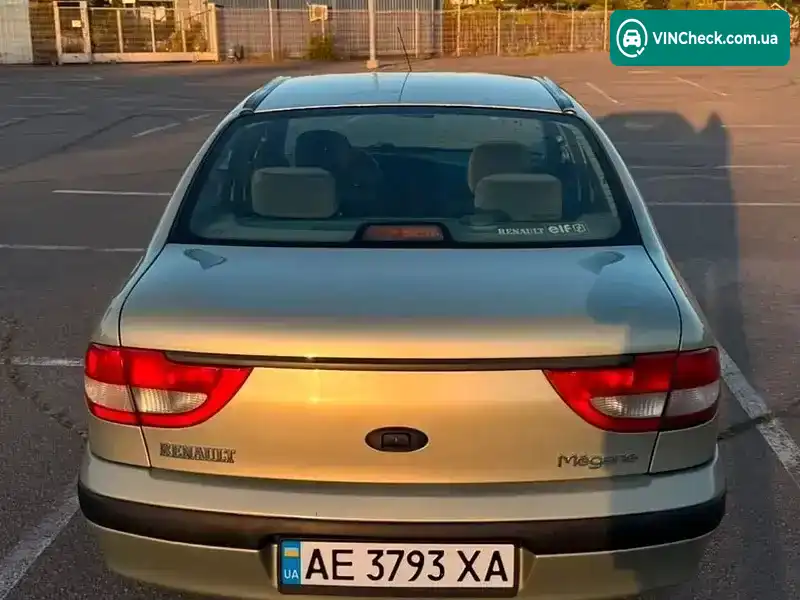 Renault Megane 2002, фото з оголошення 2 з 20, VIN VF1LA0W0E26364944