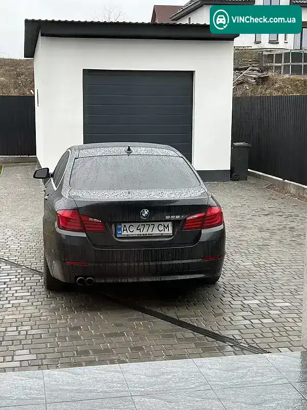 BMW 5 Series 2011, фото з оголошення 1 з 2, VIN WBAXH5C50CDW03729