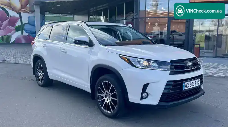 Toyota Highlander 2017, фото з оголошення 1 з 13, VIN 5TDJZRFHXHS508464