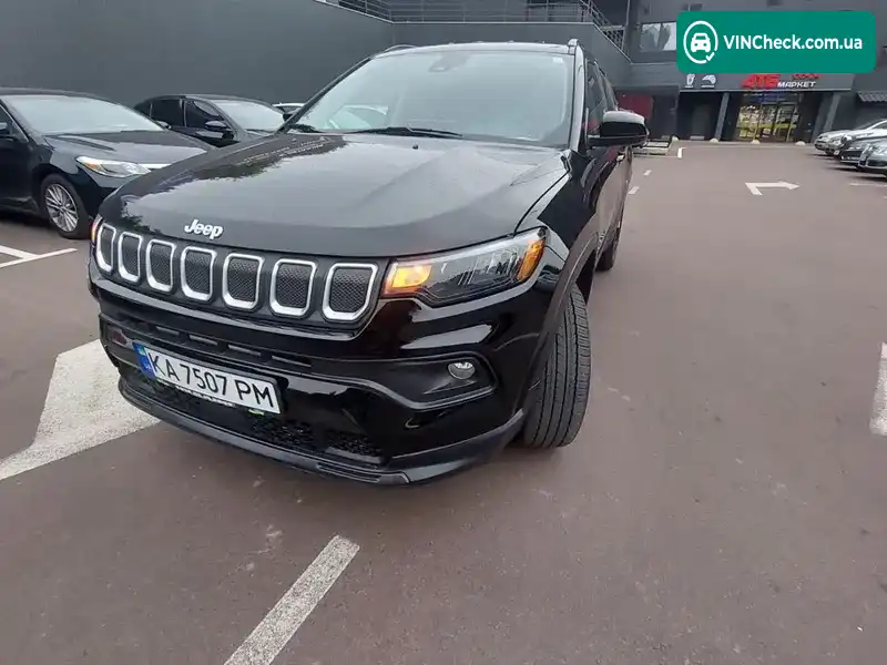 Jeep Compass 2021, фото з оголошення 1 з 10, VIN 3C4NJDFB6NT126795