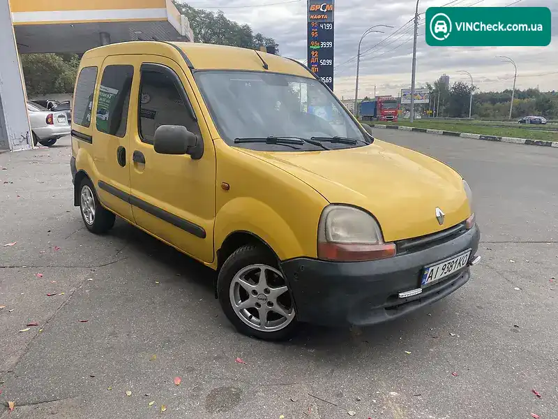 Renault Kangoo 1999, фото з оголошення 1 з 6, VIN VF1FC0DAF20833113