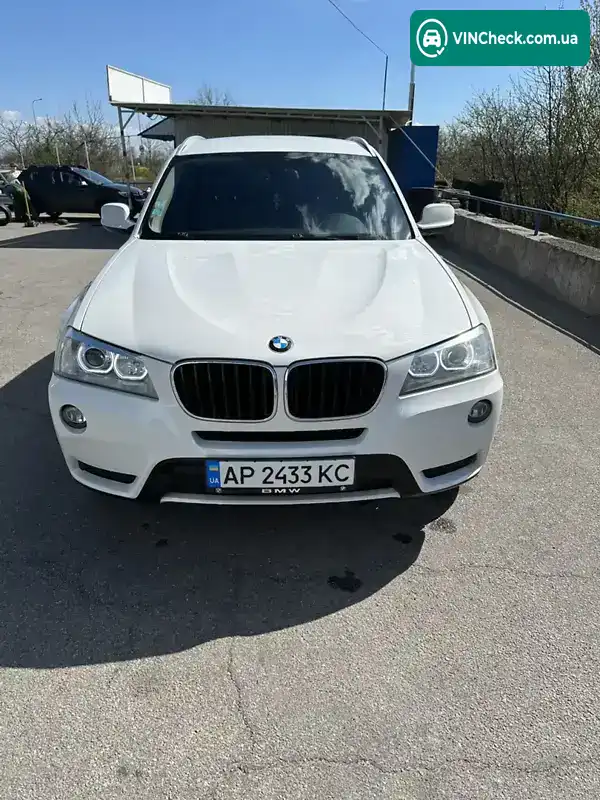 BMW X3 2013, фото з оголошення 2 з 21, VIN WBAWY310X00F24033