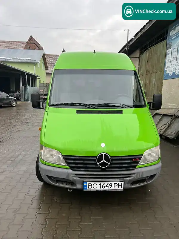 Mercedes-Benz Sprinter 2002, фото з оголошення 1 з 12, VIN WDB6013771P156927