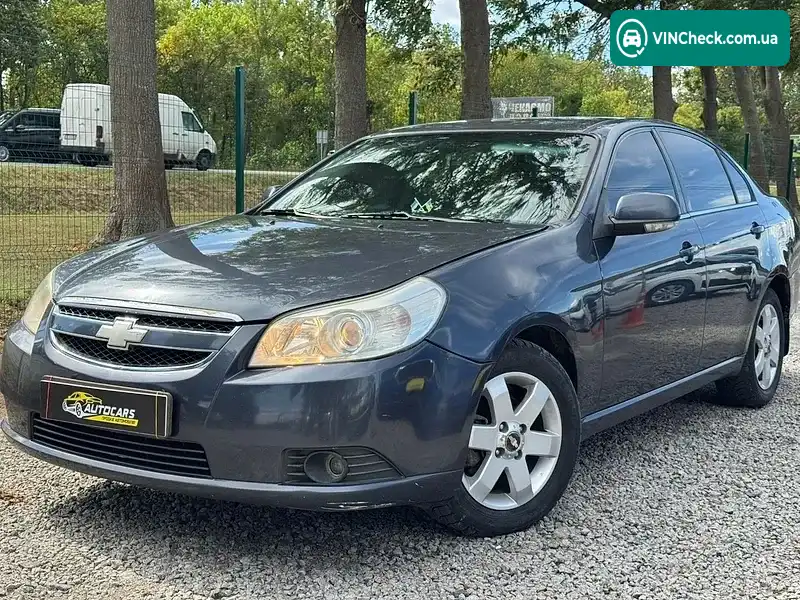 Chevrolet Epica 2008, фото з оголошення 1 з 20, VIN Y6DLF69KE8B128755