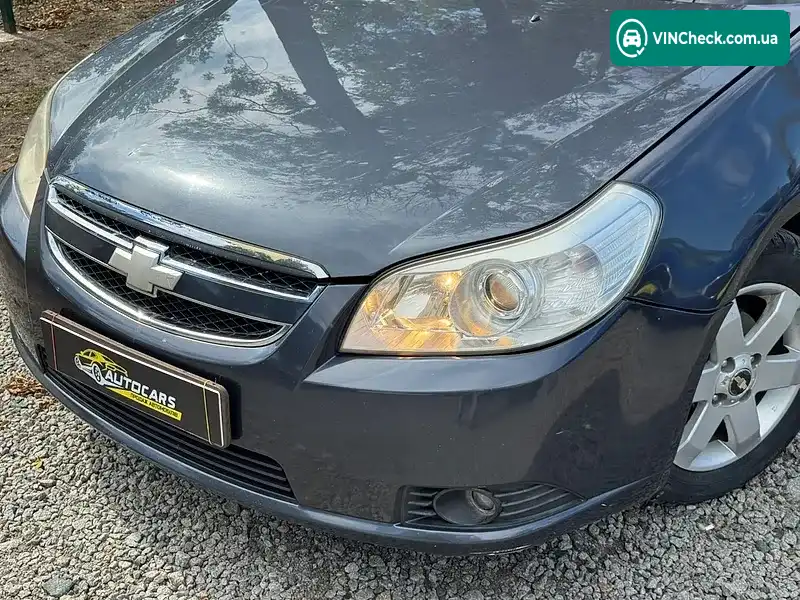 Chevrolet Epica 2008, фото з оголошення 2 з 20, VIN Y6DLF69KE8B128755