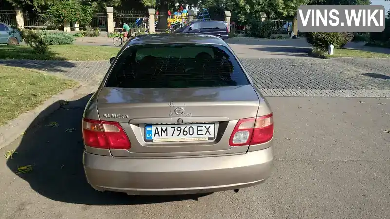 Nissan Almera 2005, фото з оголошення 2 з 21, VIN SJNBBAN16U2659192