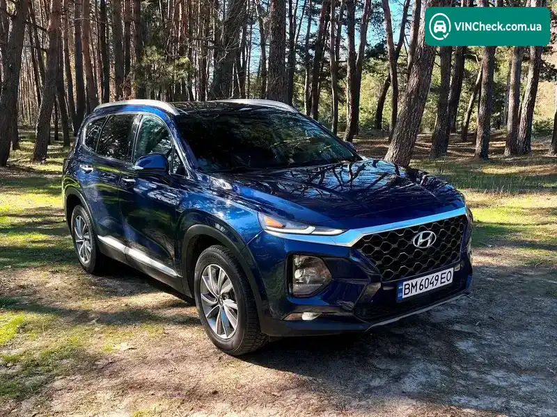 Hyundai Santa FE 2020, фото з оголошення 2 з 21, VIN 5NMS33AD6LH262631