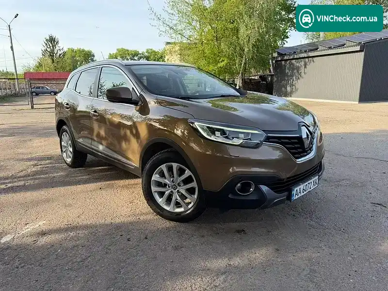 Renault Kadjar 2016, фото з оголошення 2 з 21, VIN VF1RFE00356040515