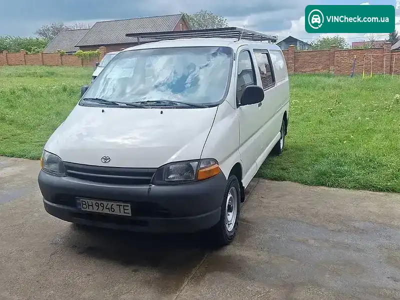 Toyota Hiace 2000, фото з оголошення 2 з 21, VIN JT121LK2100033964