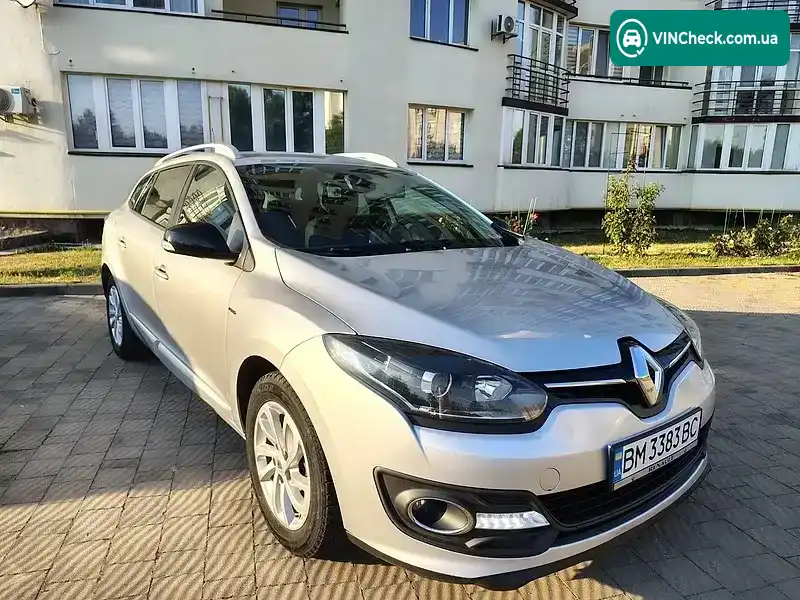 Renault Megane 2016, фото з оголошення 2 з 19, VIN VF1KZ490J54787015