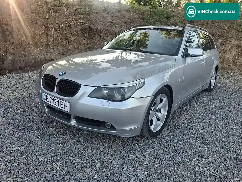 BMW 5 Series 2004, фото з оголошення 1 з 20, VIN WBANJ51070B422590