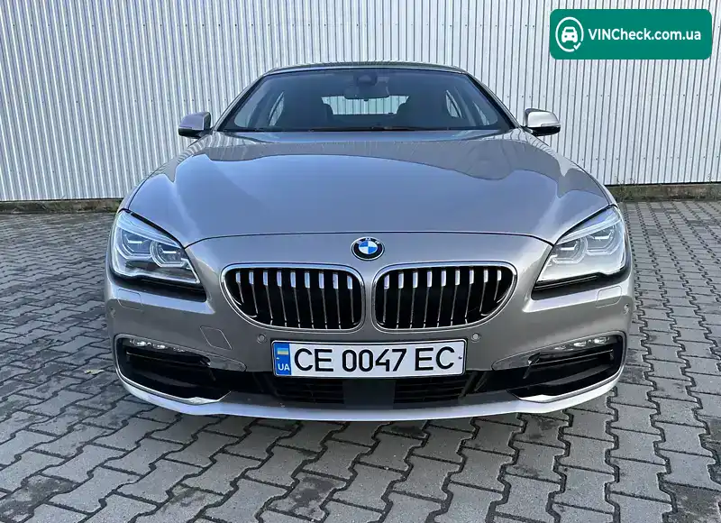 BMW 6 Series 2015, фото з оголошення 2 з 21, VIN WBA6E41020G299870