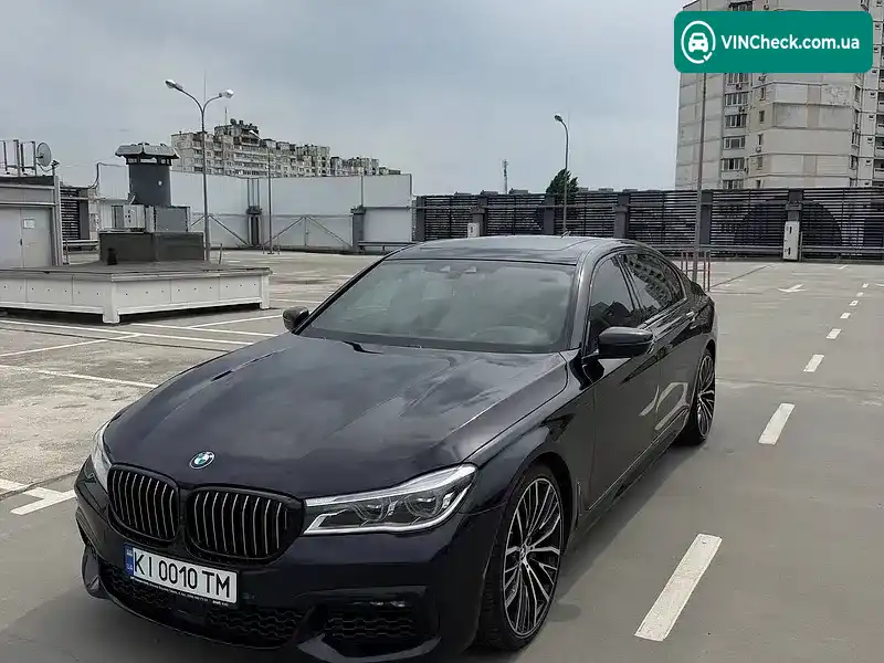BMW 7 Series 2018, фото з оголошення 1 з 21, VIN WBA7F0C59KGM24868