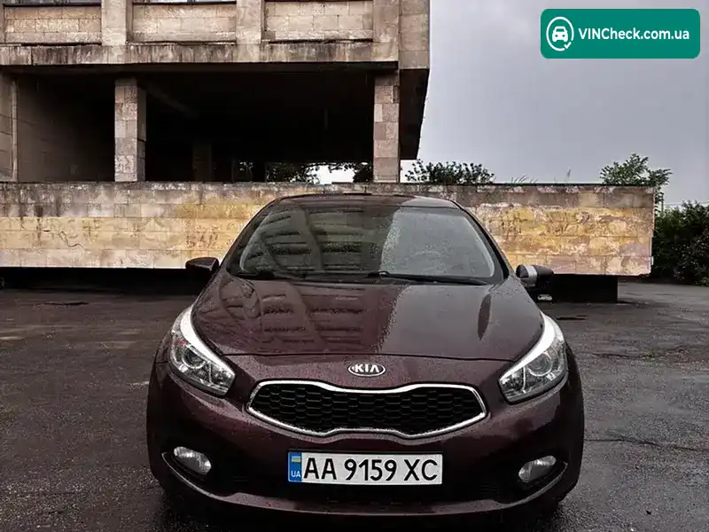 Kia Ceed 2013, фото з оголошення 2 з 20, VIN U5YHN516ADL069782