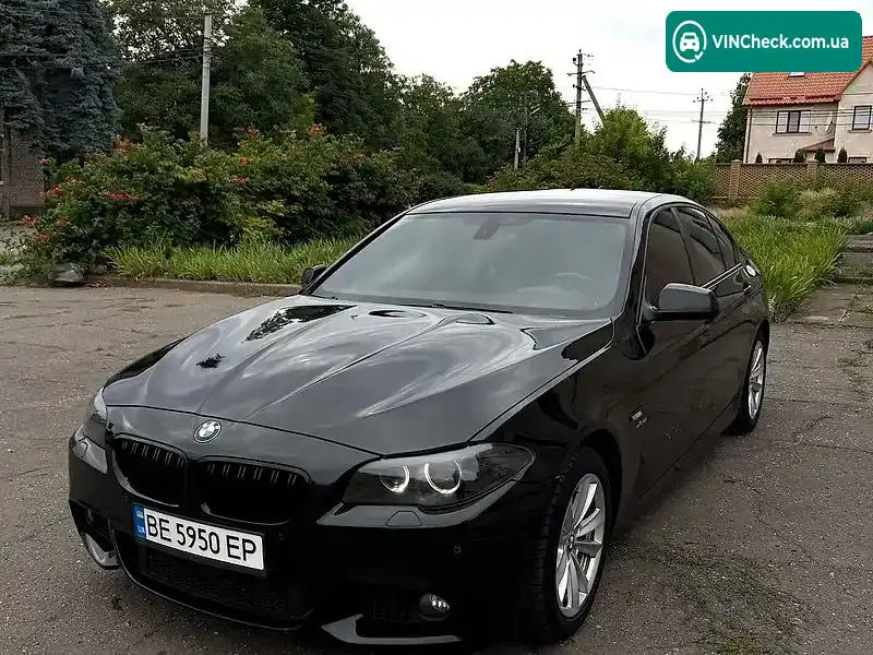 BMW 5 Series 2012, фото з оголошення 1 з 18, VIN WBAXH31080DX38058
