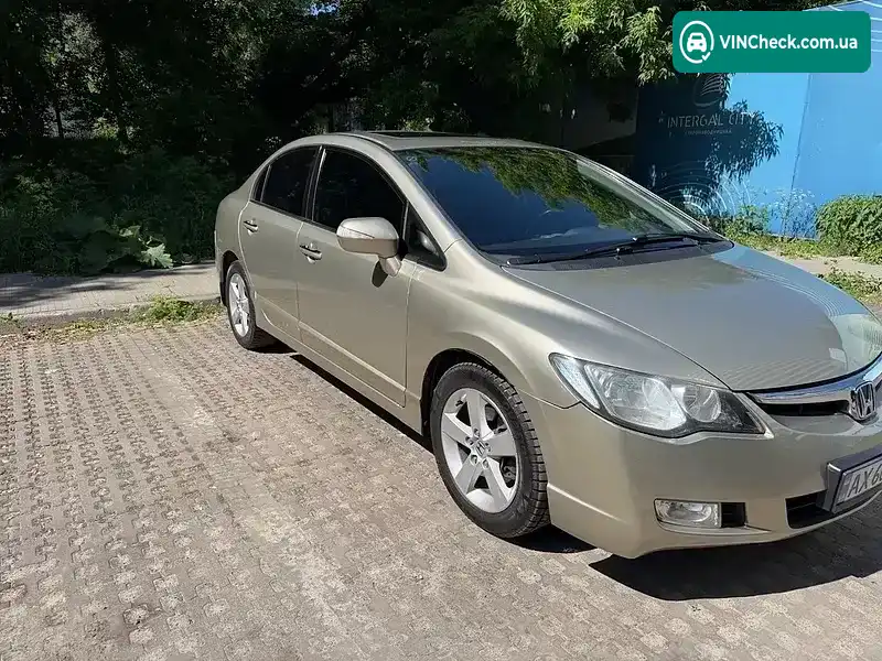 Honda Civic 2008, фото з оголошення 2 з 13, VIN NLAFD76708W061003