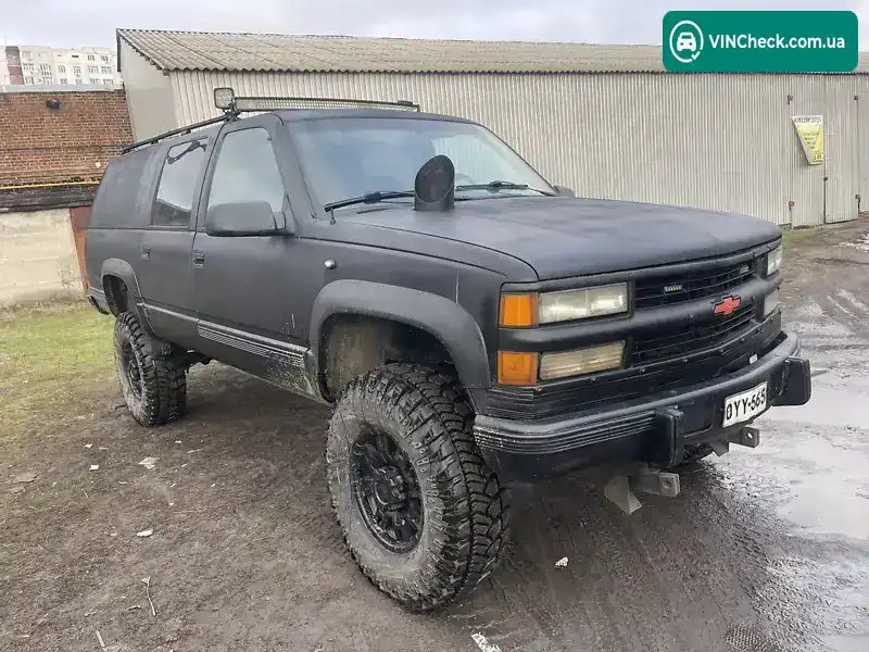 Chevrolet Suburban 1998, фото з оголошення 1 з 11, VIN 1GNGK16F1SJ367245