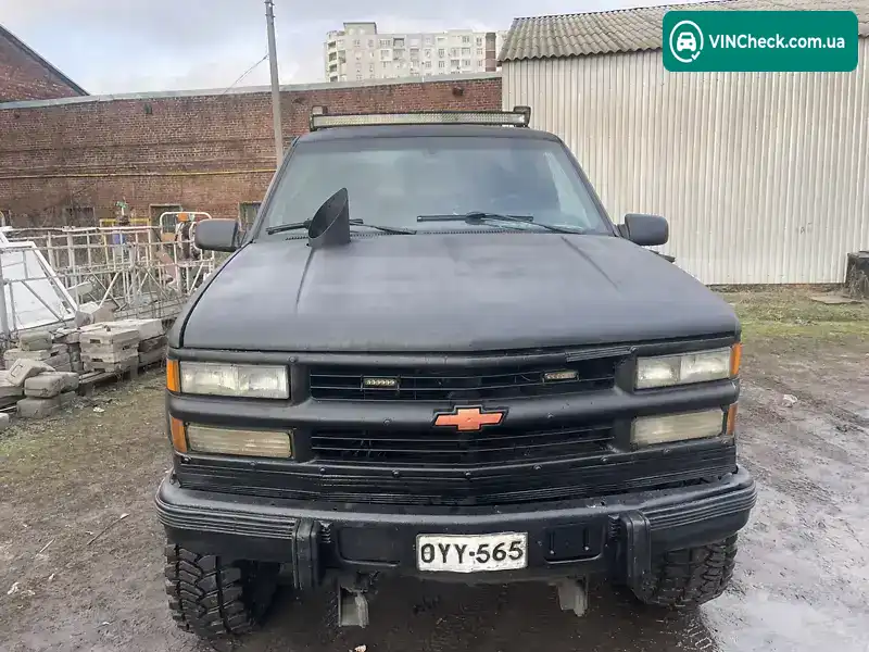 Chevrolet Suburban 1998, фото з оголошення 2 з 11, VIN 1GNGK16F1SJ367245
