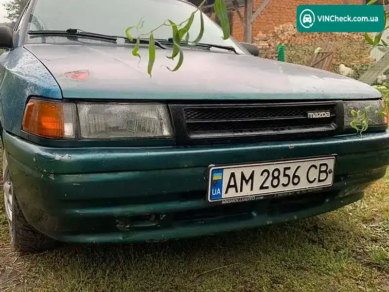 Mazda 323 1992, фото з оголошення 1 з 5, VIN JMZBG129200700512