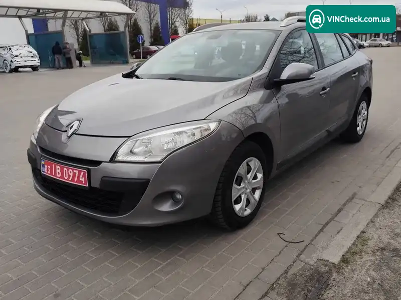 Renault Megane 2010, фото з оголошення 1 з 20, VIN VF1KZ0V0643797431