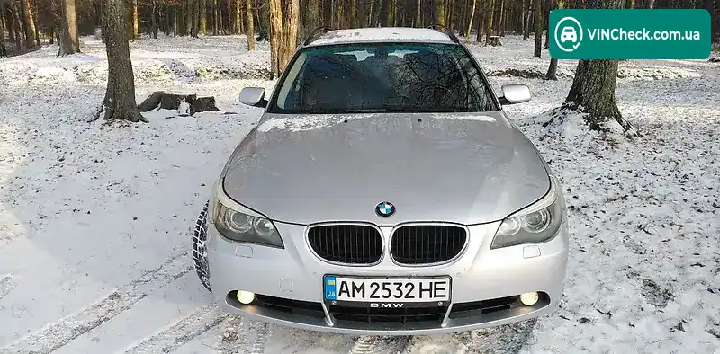 BMW 5 Series 2004, фото з оголошення 2 з 20, VIN WBANJ71090B512805