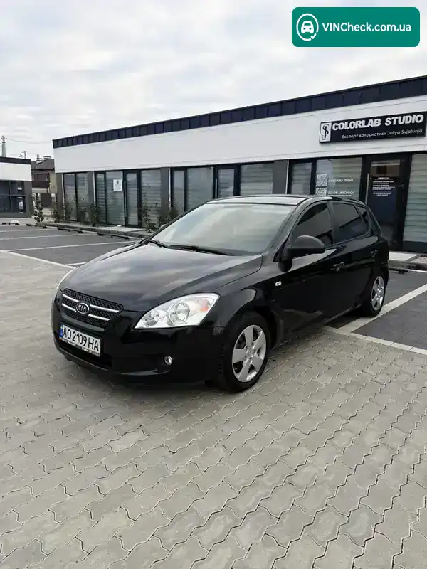 Kia Ceed 2007, фото з оголошення 2 з 21, VIN U5YFF24128L079971