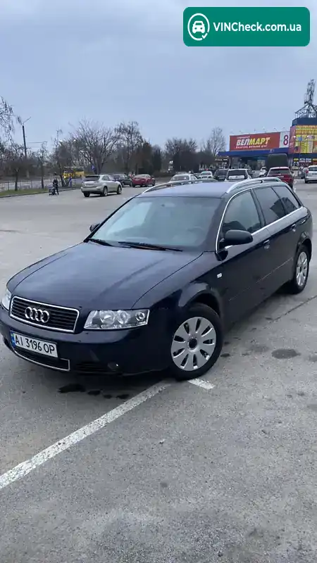 Audi A4 2002, фото з оголошення 1 з 10, VIN WAUZZZ8E23A004466