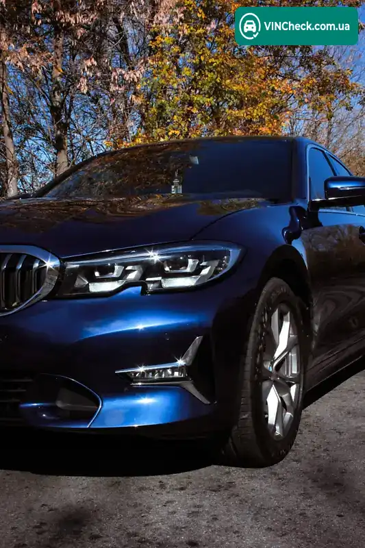 BMW 3 Series 2019, фото з оголошення 2 з 12, VIN WBA5V710XLFH40350