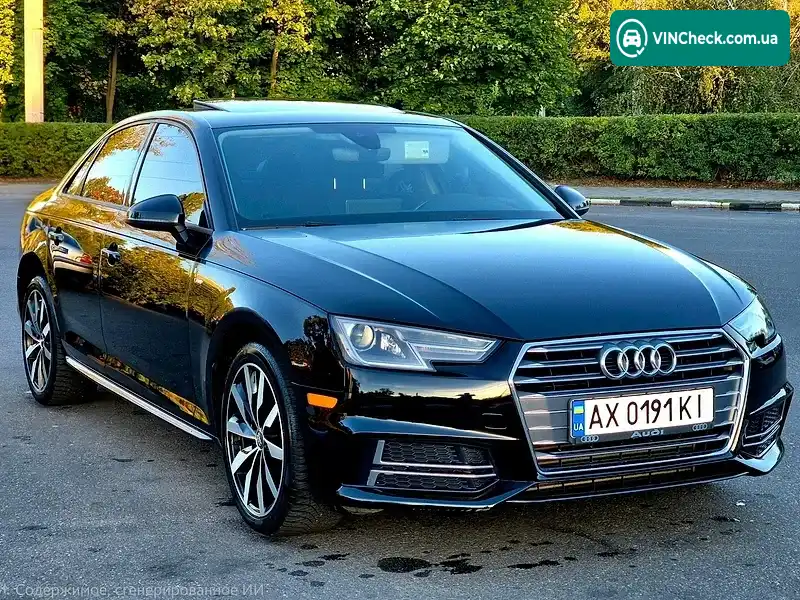 Audi A4 2018, фото з оголошення 1 з 18, VIN WAUKMAF42JN020300