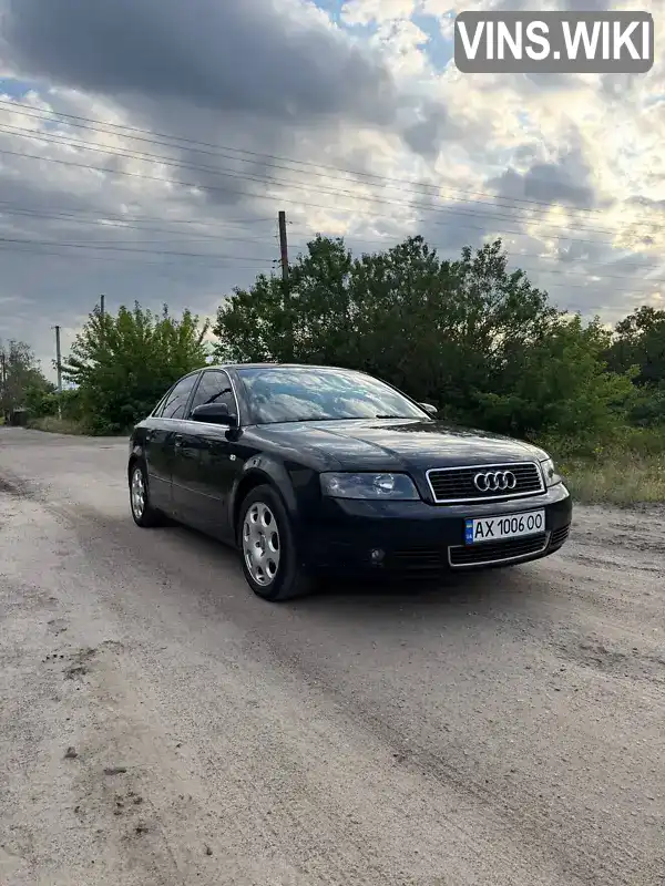 Audi A4 2003, фото з оголошення 1 з 7, VIN WAUZZZ8E14A011734
