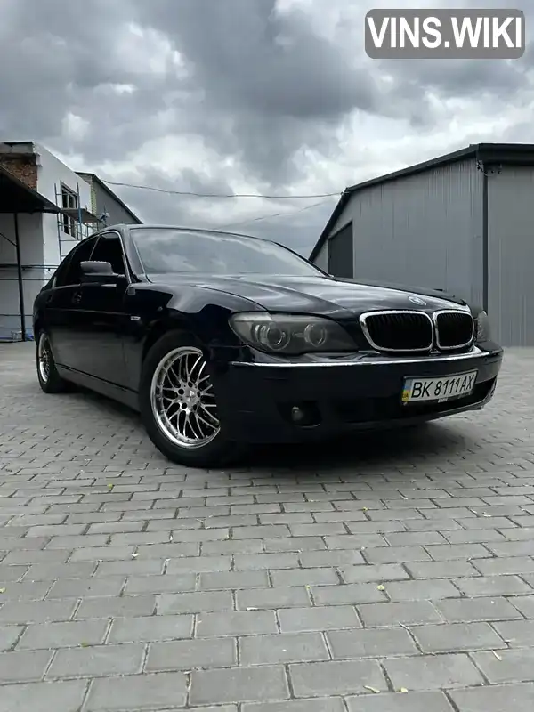 BMW 7 Series 2005, фото з оголошення 1 з 21, VIN WBAHM21070DS63450