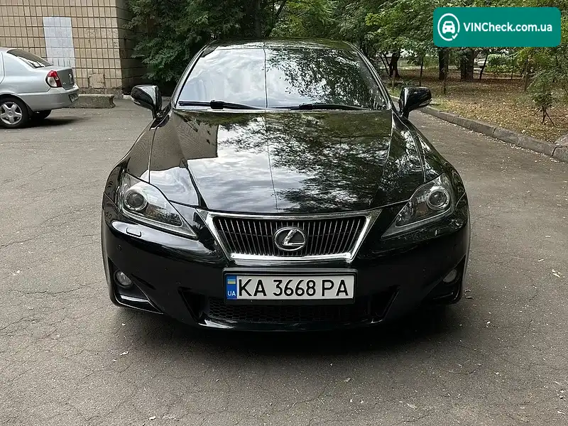 Lexus IS 2011, фото з оголошення 2 з 20, VIN JTHBX262302039239