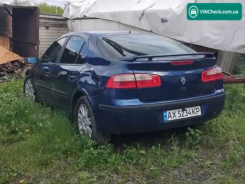 Renault Laguna 2002, фото з оголошення 2 з 4, VIN VF1BG0J0A27965142