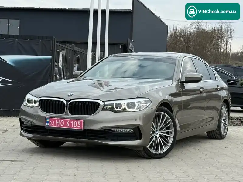 BMW 5 Series 2017, фото з оголошення 1 з 20, VIN WBAJA5C52JG899083
