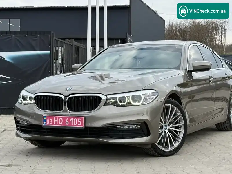 BMW 5 Series 2017, фото з оголошення 2 з 20, VIN WBAJA5C52JG899083