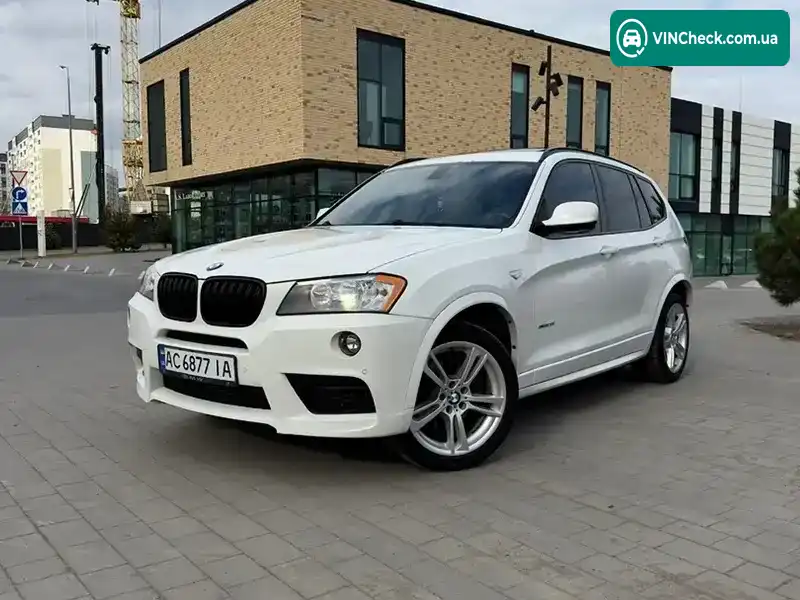 BMW X3 2012, фото з оголошення 1 з 21, VIN 5UXWX9C58DL874620