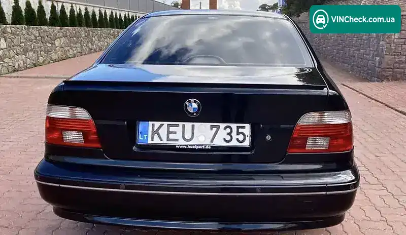BMW 5 Series 2002, фото з оголошення 2 з 3, VIN WBADL91000GW64430