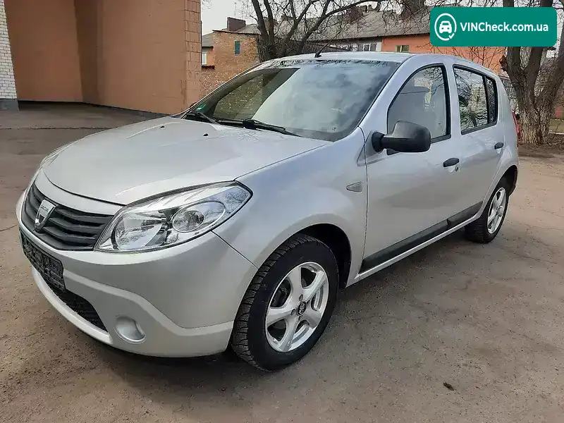 Dacia Sandero 2009, фото з оголошення 1 з 19, VIN UU1BSDAEH41673856