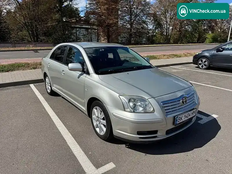 Toyota Avensis 2005, фото з оголошення 2 з 20, VIN SB1DW56L70E126412