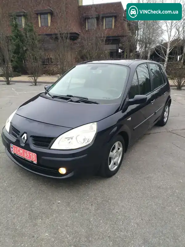 Renault Scenic 2008, фото з оголошення 1 з 20, VIN VF1JM1R0A39500296