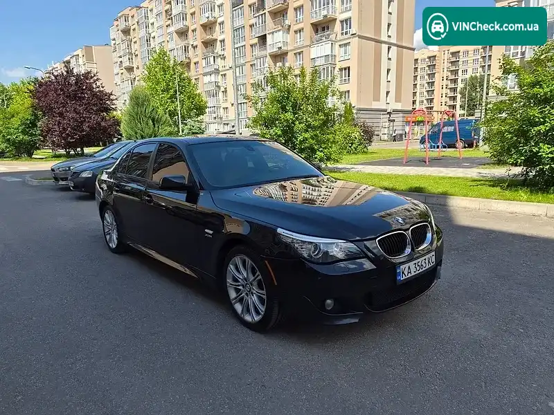 BMW 5 Series 2009, фото з оголошення 1 з 20, VIN WBANV13549C156247