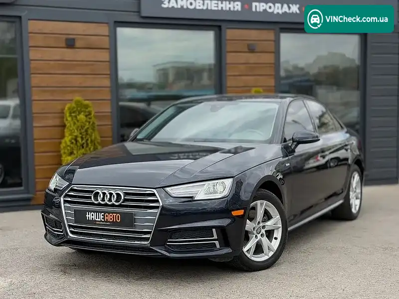 Audi A4 2018, фото з оголошення 1 з 20, VIN WAUKMAF44JA220361