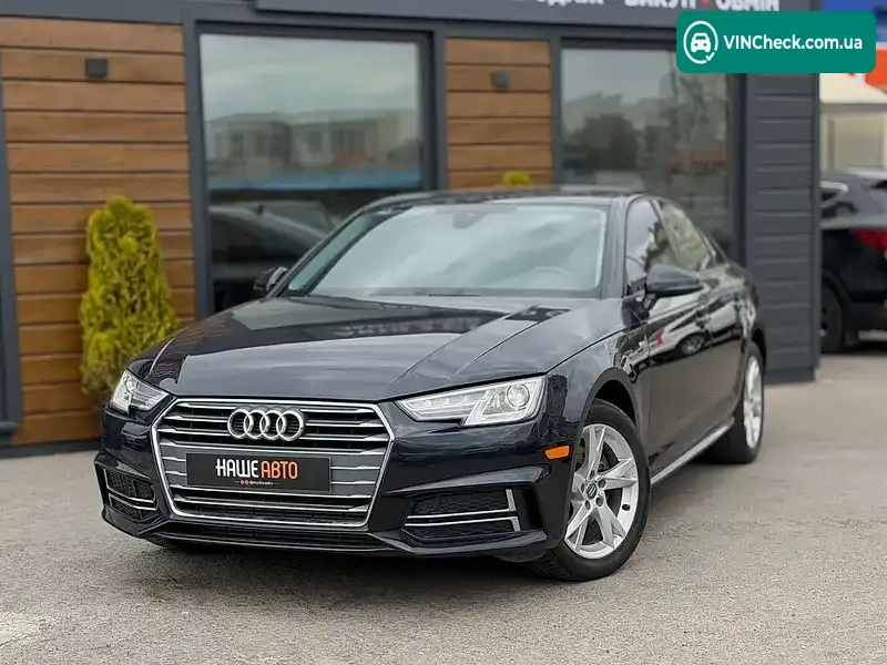 Audi A4 2018, фото з оголошення 2 з 20, VIN WAUKMAF44JA220361