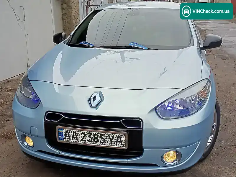 Renault Fluence 2012, фото з оголошення 2 з 20, VIN VF1LZBZ0L26392600