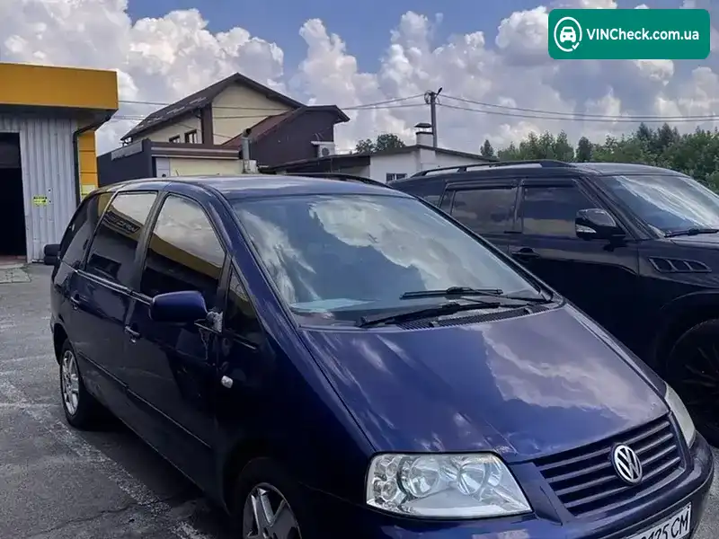 Volkswagen Sharan 2001, фото з оголошення 2 з 6, VIN WVWZZZ7MZ1V053015