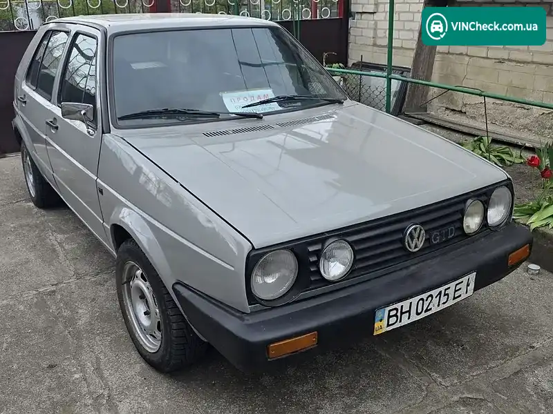 Volkswagen Golf 1987, фото з оголошення 2 з 14, VIN WVWZZZ19ZHW542720