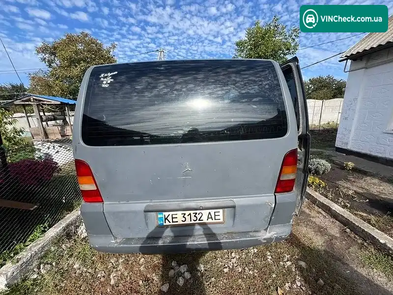 Mercedes-Benz Vito 1999, фото з оголошення 2 з 9, VIN VSA63809413233565